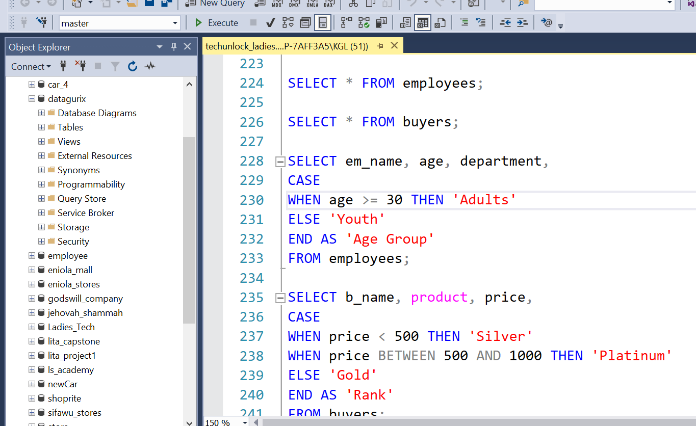 SQL Course
